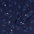 Sleepy Celestial Cats Blue Long Sleeve Button Up Shirt sleeve close