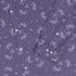 Sleepy Celestial Cats Lilac Long Sleeve Button Up Shirt sleeve close
