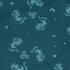 Sleepy Celestial Cats Teal Long Sleeve Button Up Shirt pocket
