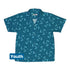 Sleepy Celestial Cats Teal Youth Hawaiian Shirt Front