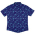 Slim Cube Bioluminescence Button Up Shirt - adult sizing - Design by Ardi Tong - dnd & rpg print