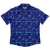 Slim Cube Bioluminescence Button Up Shirt - adult sizing - Design by Ardi Tong - dnd & rpg print