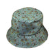 Slow Spore Trail Bucket Hat Geek Nerd animal patterns botany print Design by Julie Kitzes
