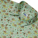 Slow Spore Trail Button Up Shirt Geek Nerd adult sizing animal patterns botany print
