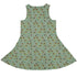 Slow Spore Trail Dress Geek Nerd animal patterns botany print Design by Julie Kitzes