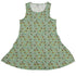 Slow Spore Trail Dress Geek Nerd animal patterns botany print Design by Julie Kitzes