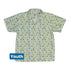 Slow Spore Trail Youth Hawaiian Shirt Geek Nerd animal patterns botany print Design by Julie Kitzes