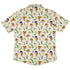 Snails and Mushrooms Botany Button Up Shirt - adult sizing - Botany Print -