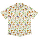 Snails and Mushrooms Botany Button Up Shirt - adult sizing - Botany Print -