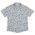 Snow Much Puppy Fun Button Up Shirt Flat Front