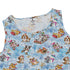 Snow Much Puppy Fun Sleeveless Dress close front
