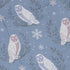 Snow Owl Moon Button Up Shirt Geek Nerd adult sizing Christmas Print Design by Episodic
