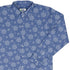 Snowflake Cat Winter Long Sleeve Button Up Shirt cover