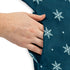 Snowflake Season Sleeveless Dress Pocket