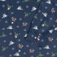 Snowing Frogs Chilly Night Long Sleeve Button Up Shirt Geek Nerd adult sizing Anime Christmas Print