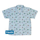 Snowing Frogs Youth Hawaiian Shirt Geek Nerd Christmas Print Design by Ardi Tong q4