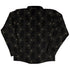 Snowy Kitty Night Long Sleeve Button Up Shirt back