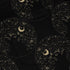 Snowy Kitty Night Long Sleeve Button Up Shirt pocket