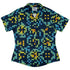Sudoku Math Puzzle Curvy Button Up Shirt Geek Nerd mathematics print women