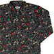 Sootsprite Santas Long Sleeve Button Up Shirt Geek Nerd adult sizing Anime Christmas Print
