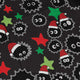 Sootsprite Santas Long Sleeve Button Up Shirt Geek Nerd adult sizing Anime Christmas Print