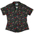 Sootsprite Santas Curvy Button Up Shirt Geek Nerd Anime Christmas Print Design by Heather Davenport