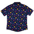 Space DND Dice Planets Button Up Shirt - adult sizing - Design by Carla Morrow - dnd & rpg print