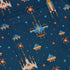 Space Retro Arcade Button Up Shirt - adult sizing - outer space & astronaut print - video game arcade print