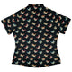 Space Unicorns Curvy Button Up Shirt Geek Nerd 0925 All Adult Button Up Shirts Design by Tobe Fonseca
