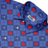 Space Fighter Heart Button Up Shirt Geek Nerd adult sizing Design by Heather Davenport q225