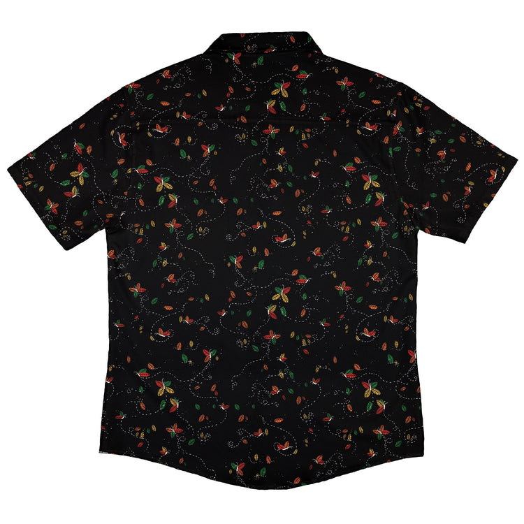 Spirit of the Season Button Up Shirt Geek Nerd 0925 adult sizing All Adult Button Up Shirts