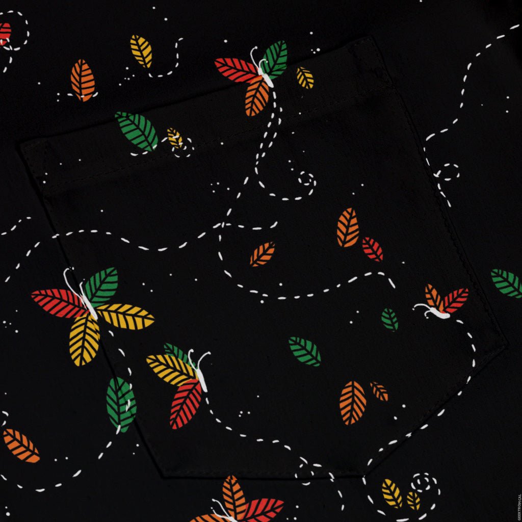 Spirit of the Season Button Up Shirt Geek Nerd 0925 adult sizing All Adult Button Up Shirts