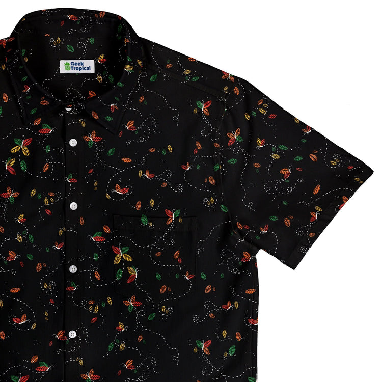 Spirit of the Season Button Up Shirt Geek Nerd 0925 adult sizing All Adult Button Up Shirts