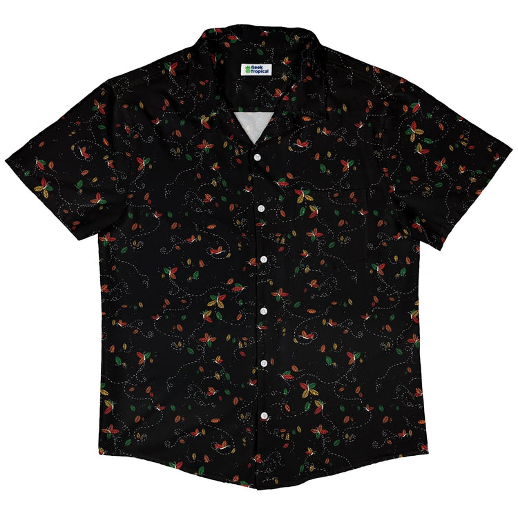 Spirit of the Season Button Up Shirt Geek Nerd 0925 adult sizing All Adult Button Up Shirts