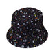 Spooky Doodles Bucket Hat Geek Nerd 0925 Design by Heather Davenport Fantasy Prints