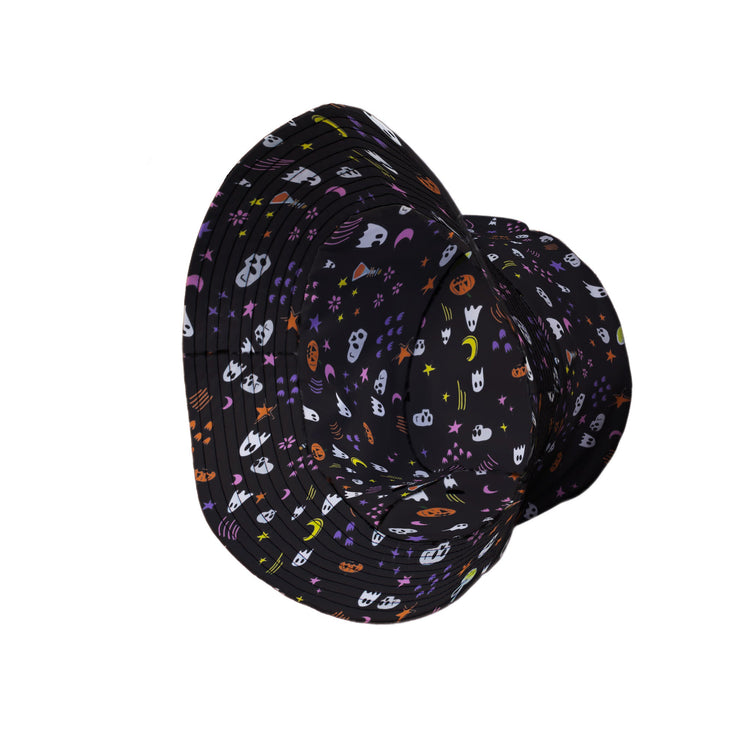Spooky Doodles Bucket Hat Geek Nerd 0925 Design by Heather Davenport Fantasy Prints