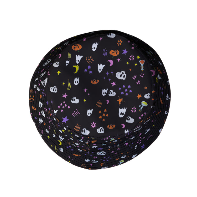 Spooky Doodles Bucket Hat Geek Nerd 0925 Design by Heather Davenport Fantasy Prints