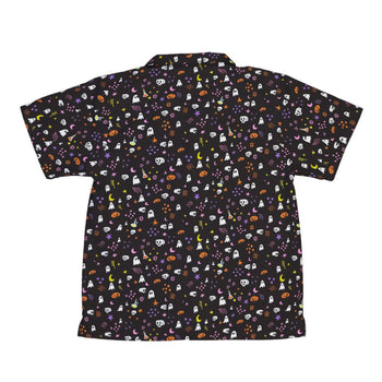 Spooky Doodles Youth Hawaiian Shirt Geek Nerd 0925 Design by Heather Davenport Fantasy Prints