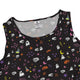 Spooky Doodles Dress Geek Nerd 0925 Design by Heather Davenport Fantasy Prints