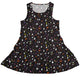 Spooky Doodles Dress Geek Nerd 0925 Design by Heather Davenport Fantasy Prints