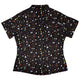 Spooky Doodles Curvy Button Up Shirt Geek Nerd 0925 All Adult Button Up Shirts Design by Heather Davenport