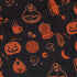 Spooky Halloween Orange Button Up Shirt Geek Nerd adult sizing Design by Heather Davenport halloween