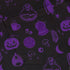 Spooky Halloween Purple Button Up Shirt Geek Nerd adult sizing Design by Heather Davenport halloween
