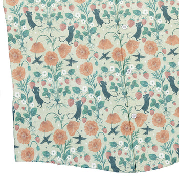 Spring Garden Button Up Shirt Geek Nerd 0925 adult sizing All Adult Button Up Shirts