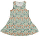 Spring Garden Dress Geek Nerd 0925 Botany Print Design by Episodic