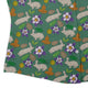 Spring Forest Green Curvy Button Up Shirt Geek Nerd animal patterns botany print Design by Julie Kitzes