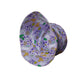 Spring Forest Purple Bucket Hat Geek Nerd animal patterns botany print Design by Julie Kitzes
