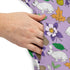 Spring Forest Purple Dress Geek Nerd animal patterns botany print Design by Julie Kitzes