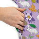 Spring Forest Purple Dress Geek Nerd animal patterns botany print Design by Julie Kitzes