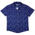 Star Cats Button Up Shirt - adult sizing - Animal Patterns - Design By Brigid Ashwood
